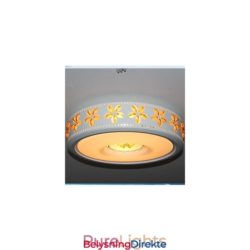 Moderne Jernformede Taklamper Med To Hoder