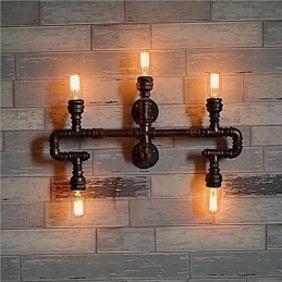 Integrert Moderne Samtidskunstnerisk Moderne Samtidsmalerifunksjon For Omgivende Lysvegglamper