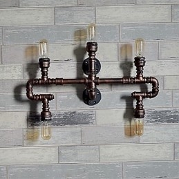 Integrert Moderne Samtidskunstnerisk Moderne Samtidsmalerifunksjon For Omgivende Lysvegglamper