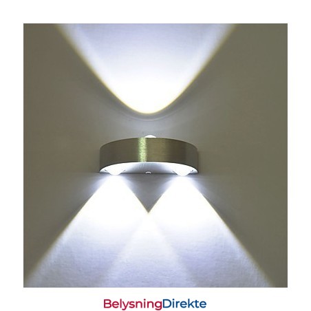 Flerfarget 3-Nyhetsfunksjon For Mini-Stil Omgivelseslys Vegglampe Vegglampe