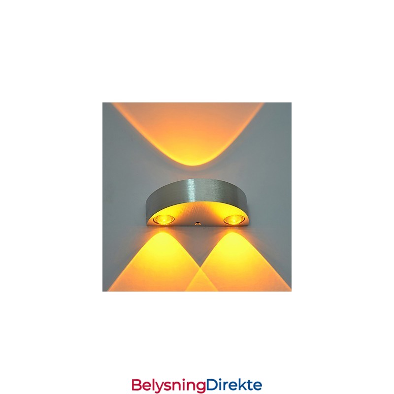 Flerfarget 3-Nyhetsfunksjon For Mini-Stil Omgivelseslys Vegglampe Vegglampe