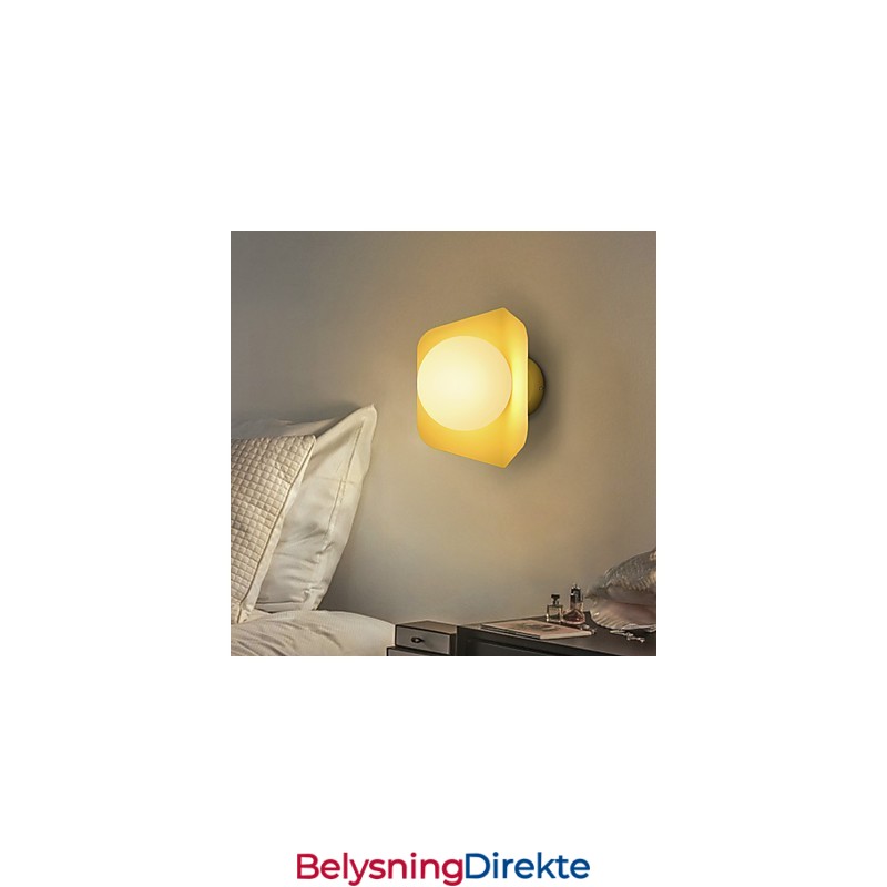 Moderne Og Samtidskunst I Ministil Med Omgivelseslys, Vegglampe