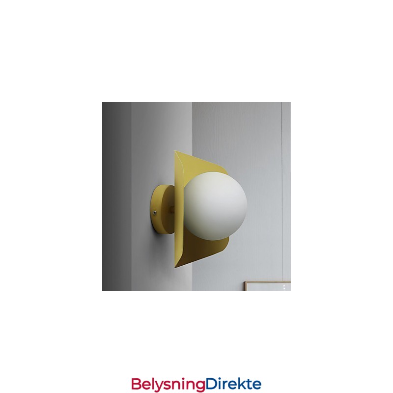 Moderne Og Samtidskunst I Ministil Med Omgivelseslys, Vegglampe