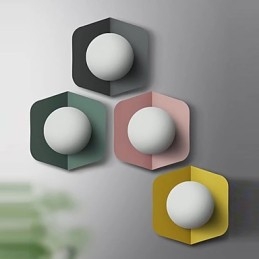 Moderne Og Samtidskunst I Ministil Med Omgivelseslys, Vegglampe