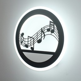 Kreativ Nattbordslampe Til Soverom, Akryl, Inngangsgang, Enkel, Moderne, Trappe- Og Balkonglampe