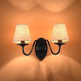 Rustikk Hytte Enkel Vintage-Maleri Omgivelseslys Vegglampe Vegglampe