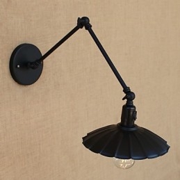 Vintage Landlig Maling For Mini-Stil Svingarm Downlight Svingarm Lys Vegglampe