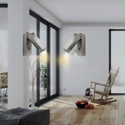 Moderne Og Samtidskunst I Ministil Med Omgivelseslys, Vegglampe