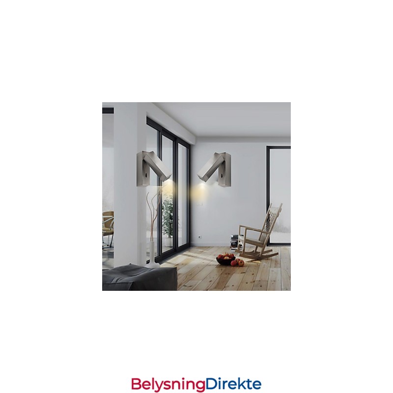 Moderne Og Samtidskunst I Ministil Med Omgivelseslys, Vegglampe