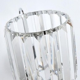 Krystall Moderne Samtids Galvanisert Opplyst Vegglampe Vegglampe