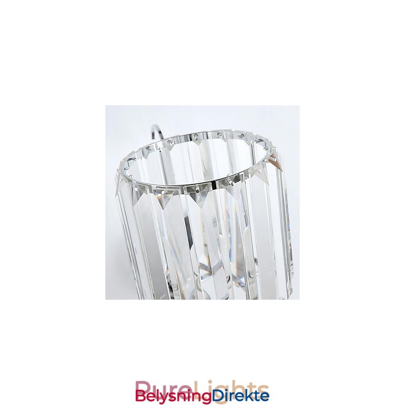 Krystall Moderne Samtids Galvanisert Opplyst Vegglampe Vegglampe