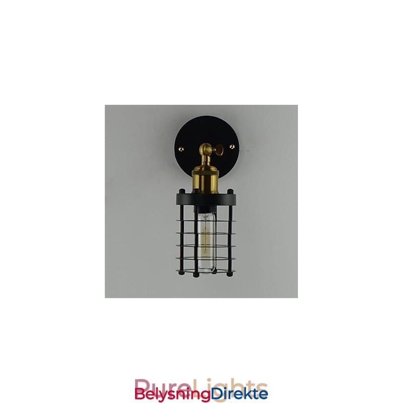 Enkel Vintage Landlig Retro-Malerifunksjon For Mini-Stil Omgivelseslysvegglamper