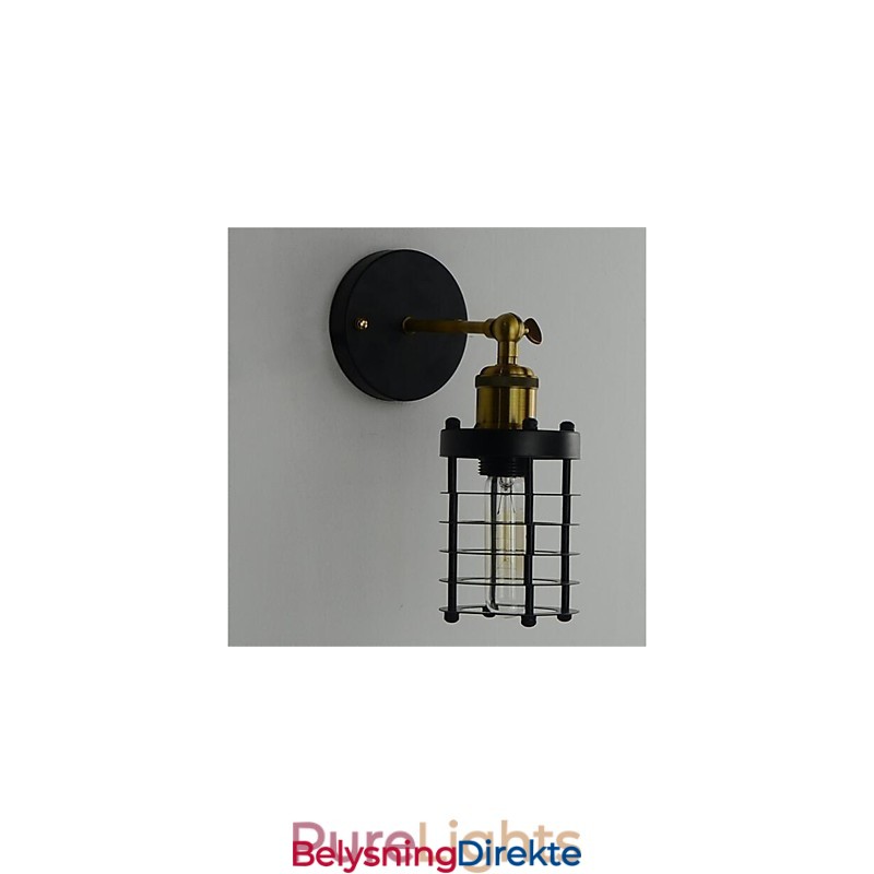 Enkel Vintage Landlig Retro-Malerifunksjon For Mini-Stil Omgivelseslysvegglamper