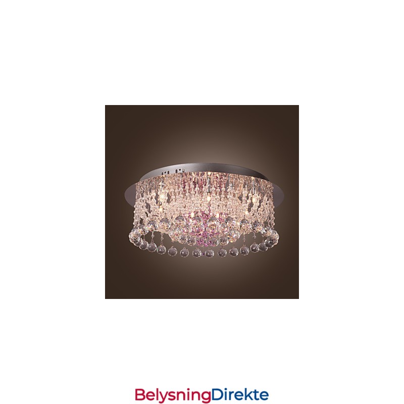 Luksuriøs Krystalllysekrone Med 12 Lys Louis Design