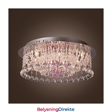 Luksuriøs Krystalllysekrone Med 12 Lys Louis Design