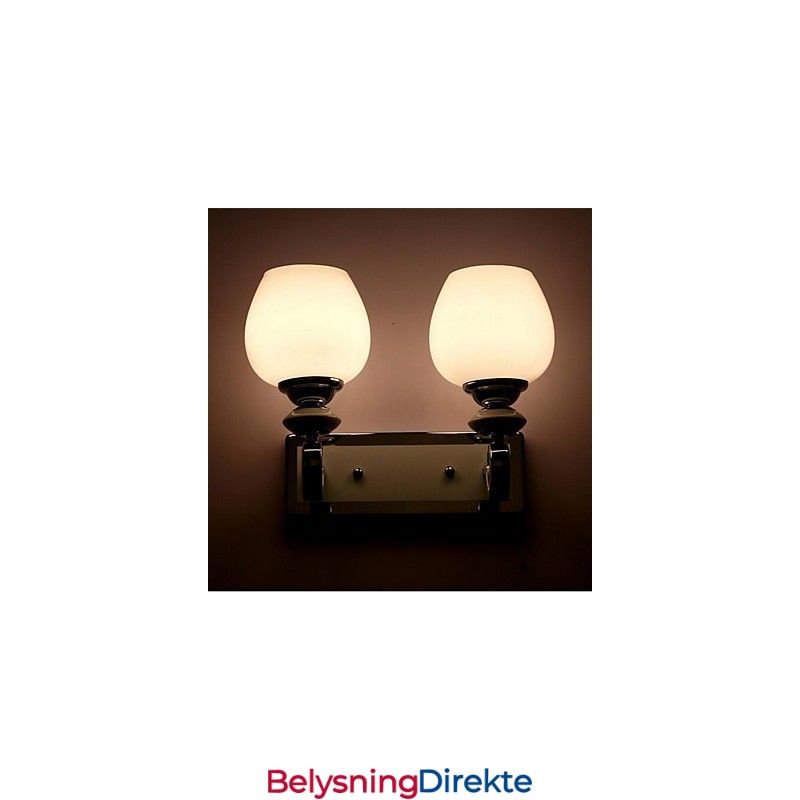 Moderne Samtids Galvanisert Opplyst Vegglampe Vegglampe