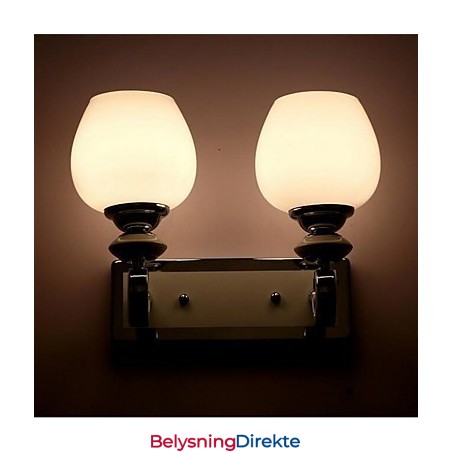 Moderne Samtids Galvanisert Opplyst Vegglampe Vegglampe