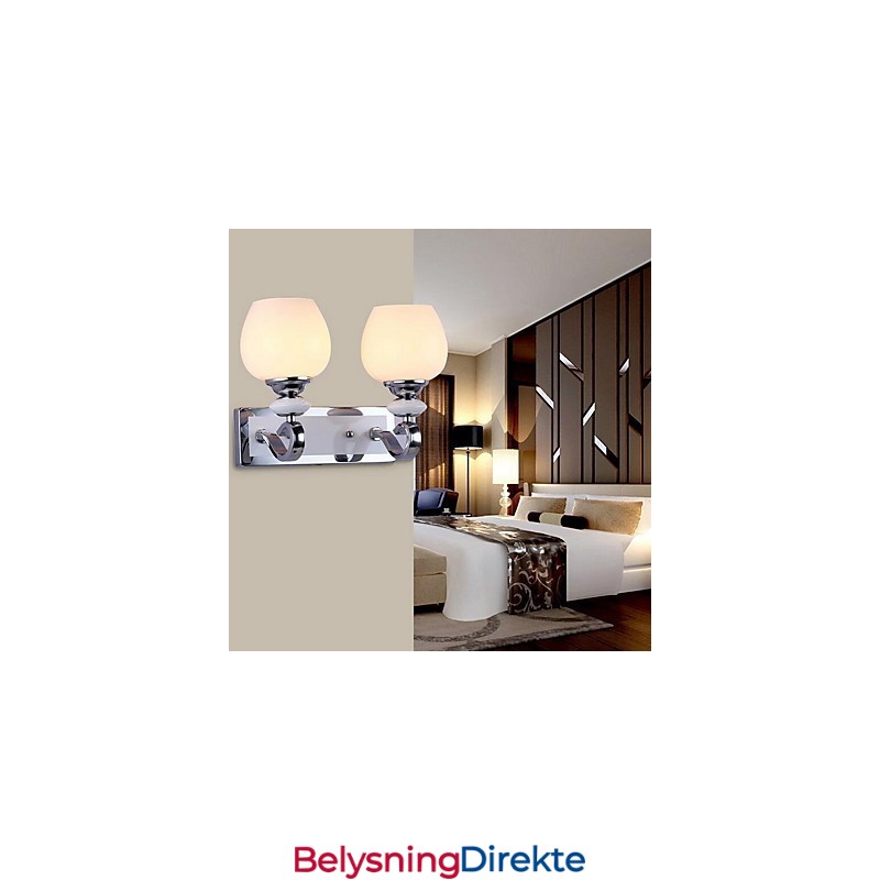 Moderne Samtids Galvanisert Opplyst Vegglampe Vegglampe