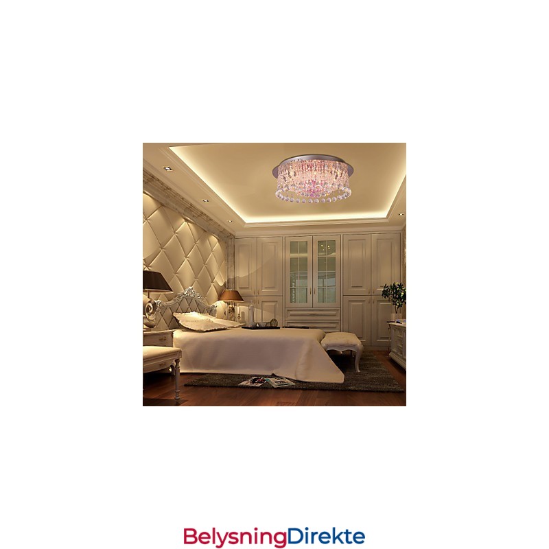 Luksuriøs Krystalllysekrone Med 12 Lys Louis Design