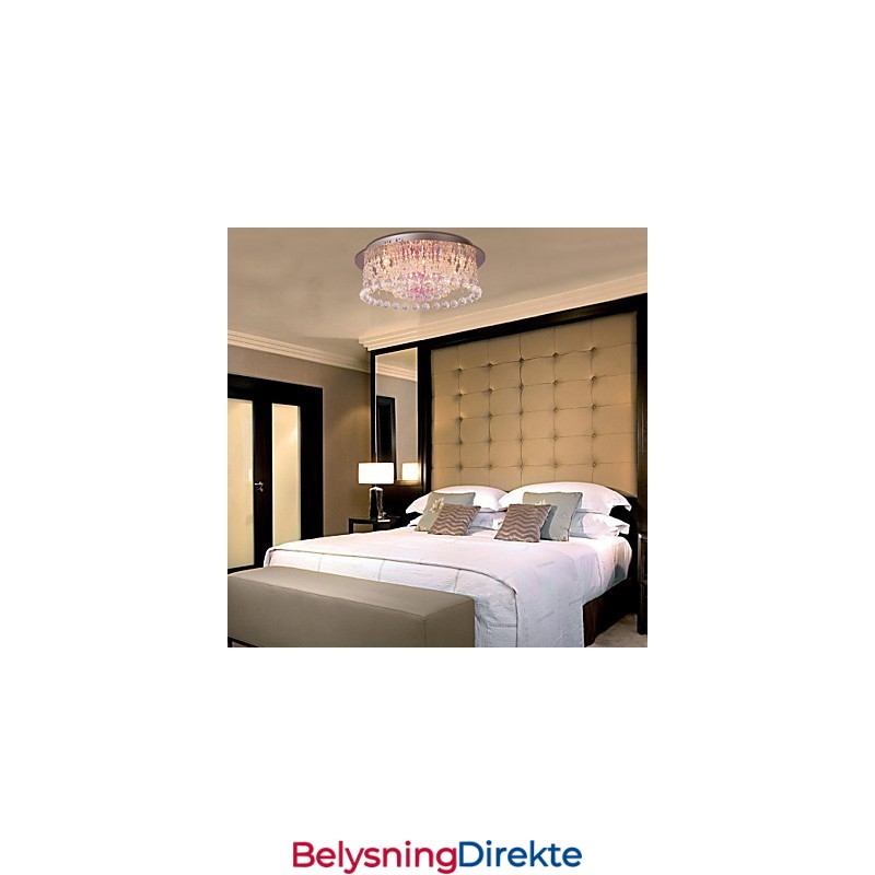 Luksuriøs Krystalllysekrone Med 12 Lys Louis Design