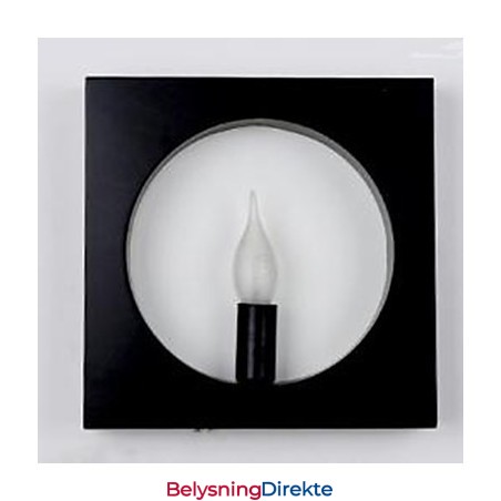 Moderne Enkel Jernkunstvegglampe Kreativ Stue Bakgrunn Hall Hodegjerde Firkantet Ramme Dekorasjon Lamper Og Lanterner