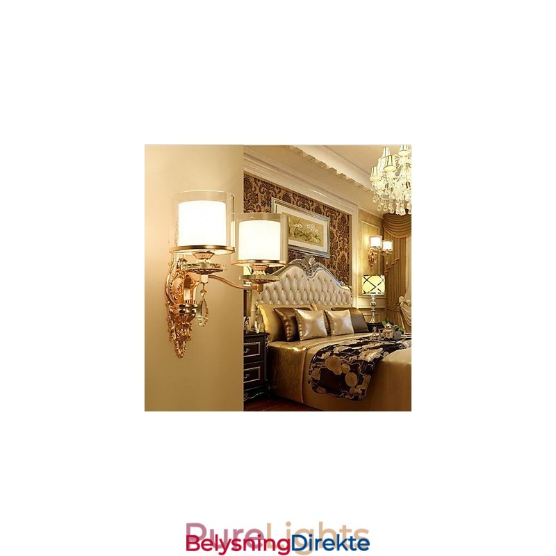 Vintage Andre Funksjoner Opplyst Vegglampetter Vegglampe