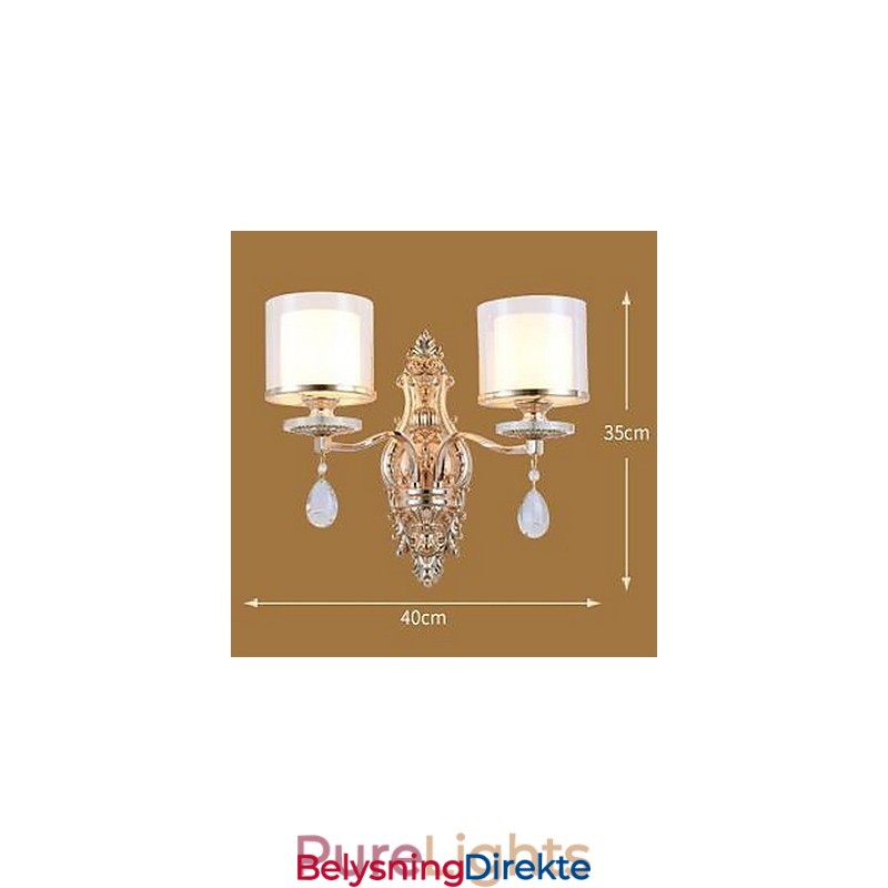 Vintage Andre Funksjoner Opplyst Vegglampetter Vegglampe