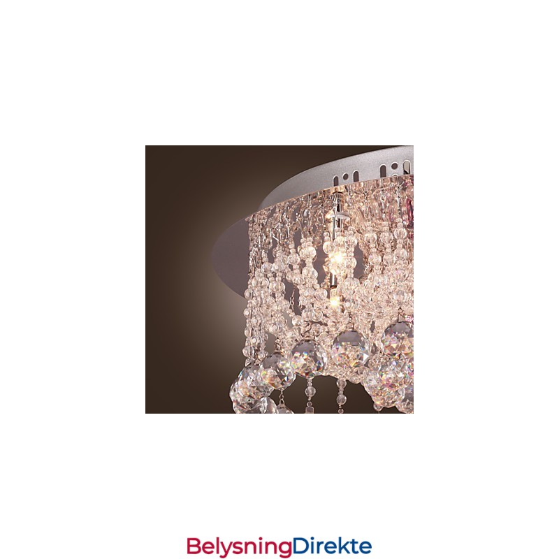 Luksuriøs Krystalllysekrone Med 12 Lys Louis Design