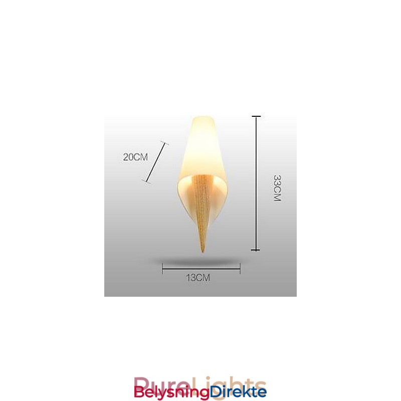 Moderne Samtidsstil Andre Funksjoner Opplyst Vegglampe Vegglampe