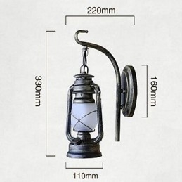 Vintage Andre Funksjoner Opplyst Vegglampetter Vegglampe