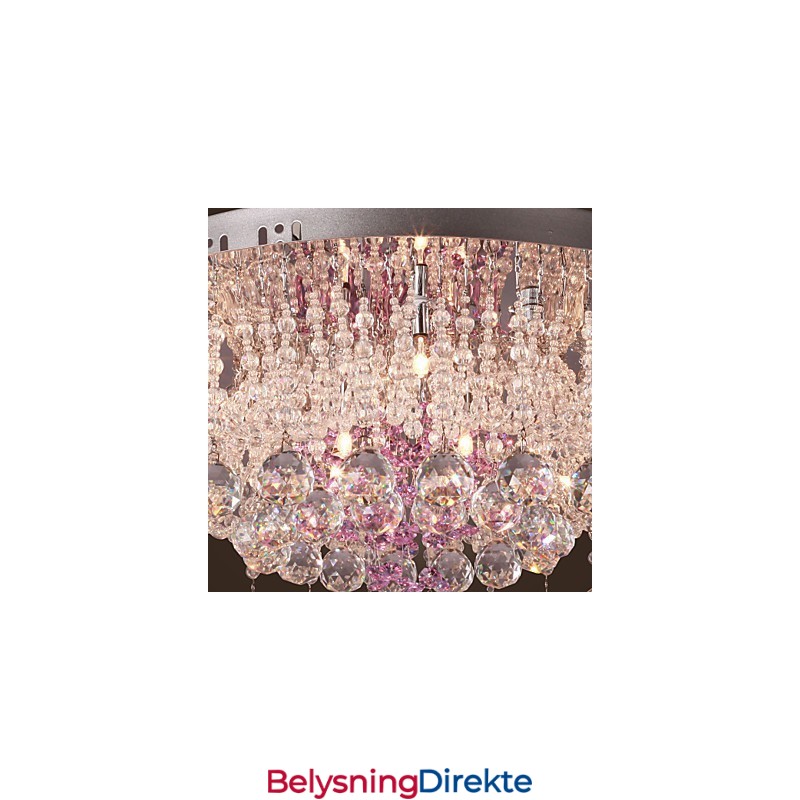 Luksuriøs Krystalllysekrone Med 12 Lys Louis Design
