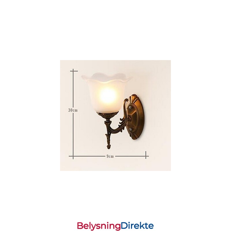 Moderne Samtidsstil Andre Funksjoner Opplyst Vegglampe Vegglampe