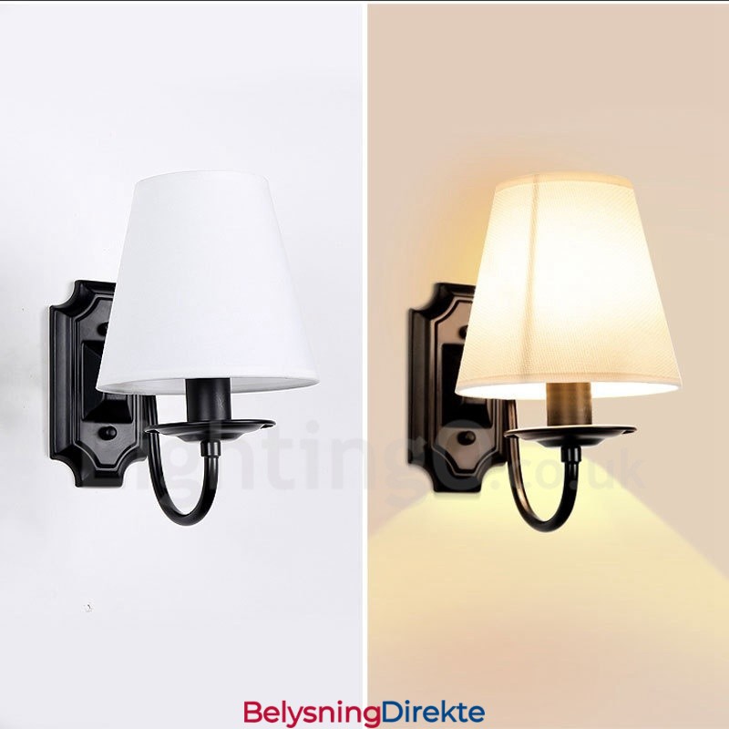 Enkelt Lys Moderne Samtidskunst Innendørs Vegglampetter