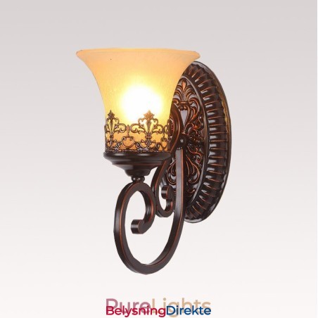 Enkelt Lys Rustikk Hytte Stue Spisestue Soverom Metall Innendørs Vegglampe