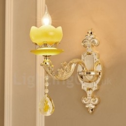 Enkelt Lys Tradisjonell Klassisk Stue Spisestue Soverom Metall Luksuriøs Innendørs Vegglampe