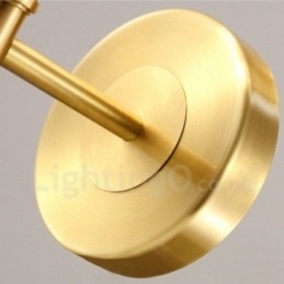 Enkeltlys Tradisjonell Klassisk Kobber Innendørs Vegglampe