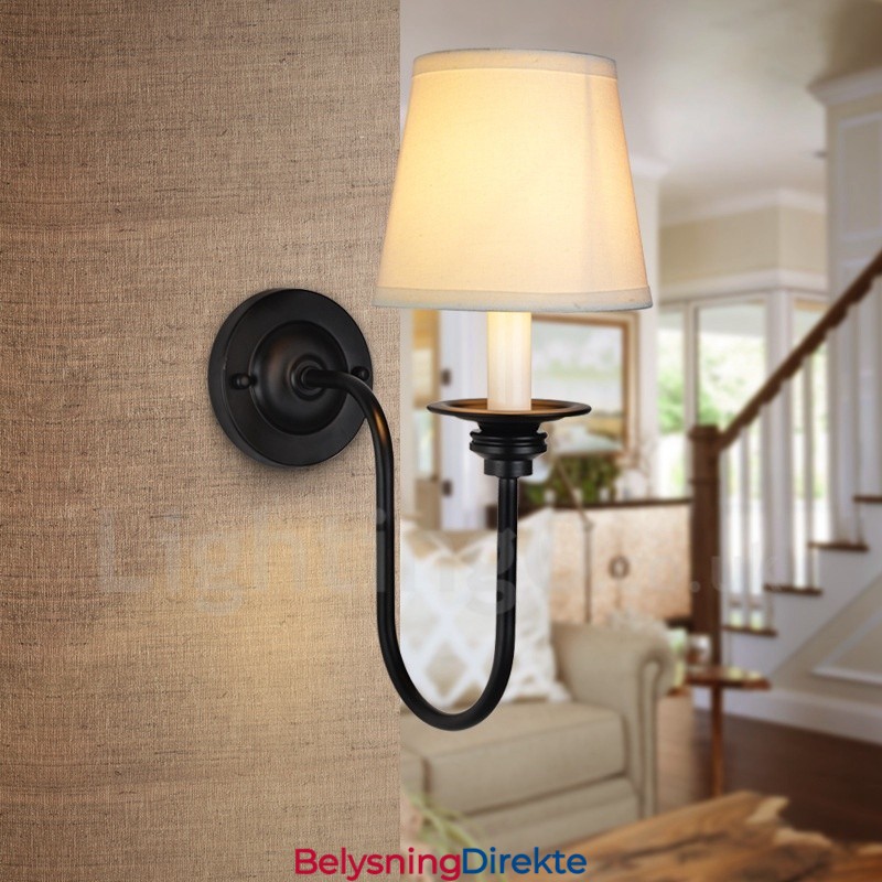 Enkeltlys Tradisjonell Klassisk Innendørs Vegglampetter