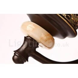 Enkelt Lys Tradisjonell Klassisk Stue Spisestue Soverom Metall Innendørs Vegglampe