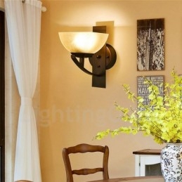 Enkeltlys Tradisjonell Klassisk Innendørs Vegglampetter