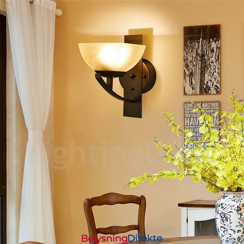 Enkeltlys Tradisjonell Klassisk Innendørs Vegglampetter