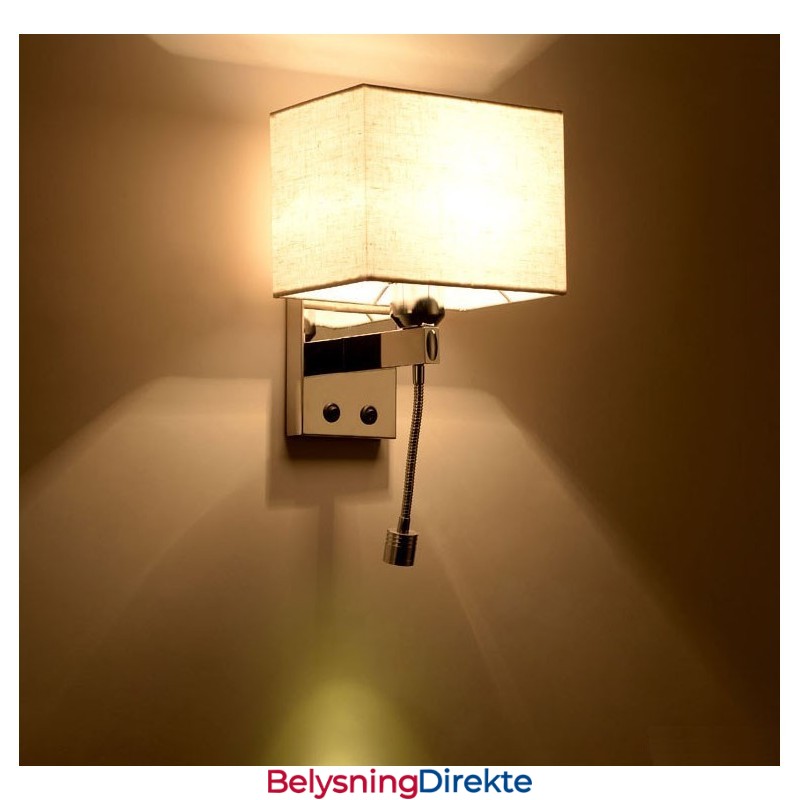 Det Moderne Hotellrommet Lese Kreativt Stoff Korridor Balkong Nattbordslampe Vegglampe