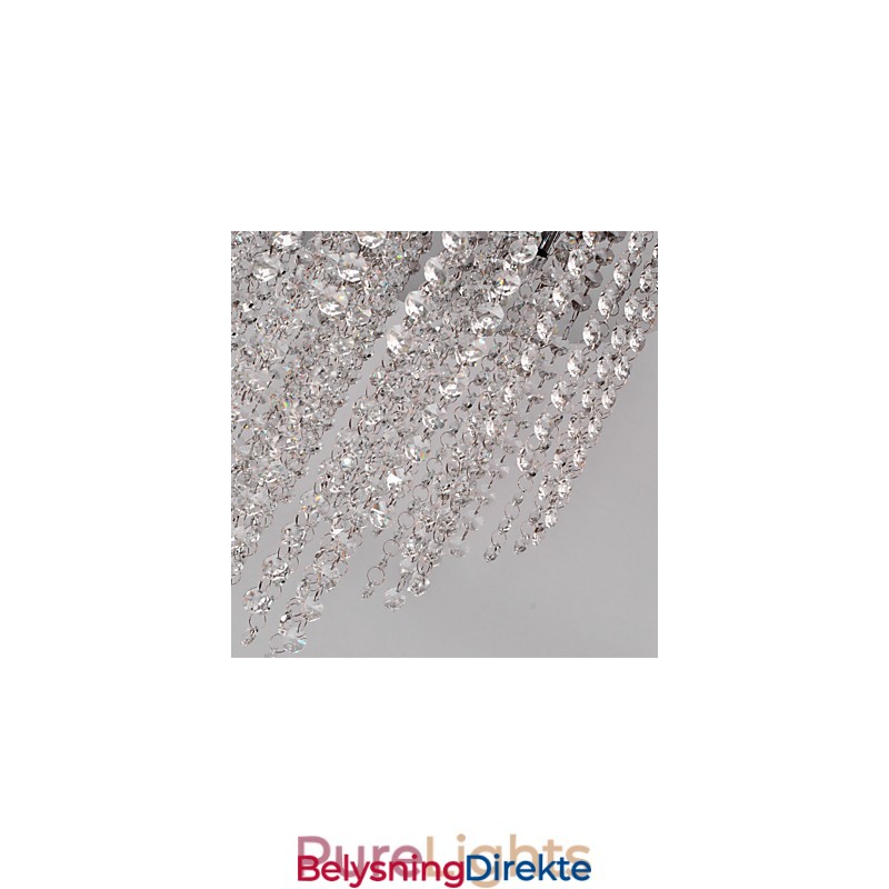 Moderne Samtids Krystall Mini Stil Galvanisert Metall Innfelt Montering