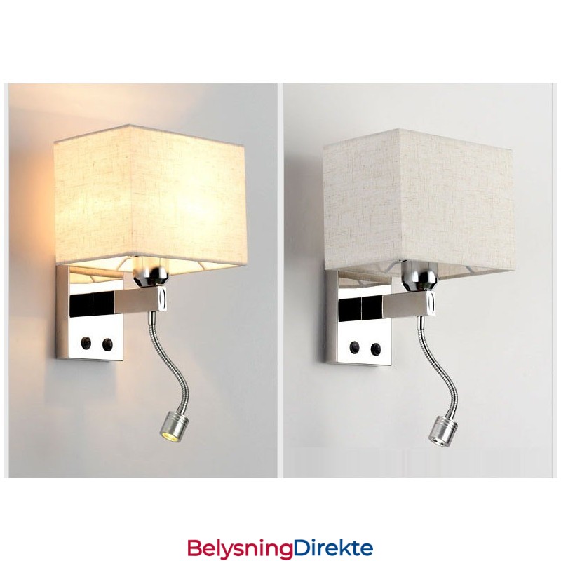 Det Moderne Hotellrommet Lese Kreativt Stoff Korridor Balkong Nattbordslampe Vegglampe