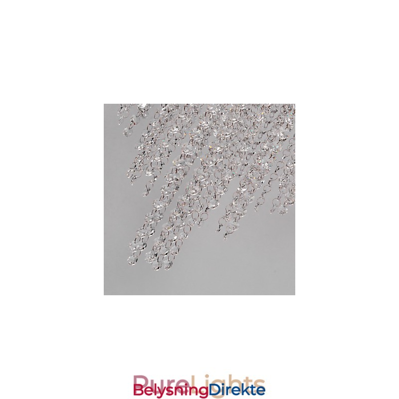 Moderne Samtids Krystall Mini Stil Galvanisert Metall Innfelt Montering