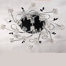 Klassisk Taklampe I Iskrystall