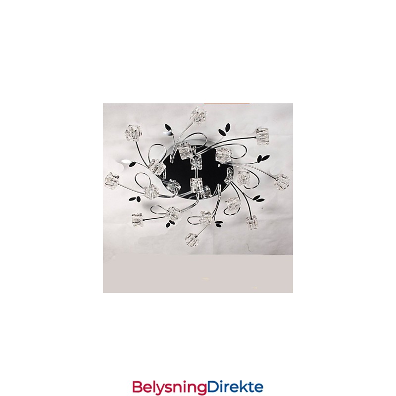 Klassisk Taklampe I Iskrystall