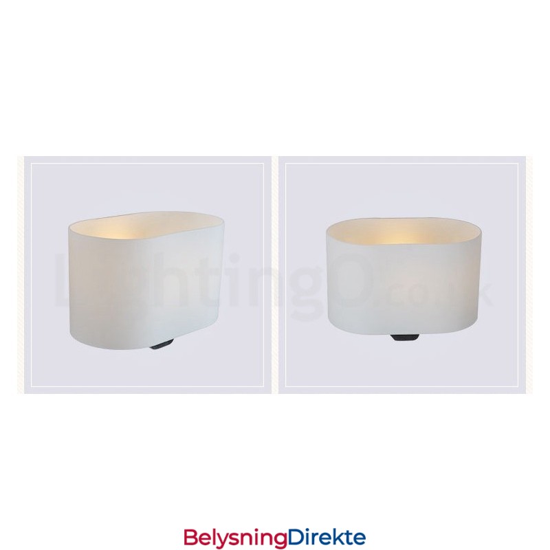 Moderne, Samtidskunstnerisk Vegglampe I Tre I Rustfritt Stål Med Glassskjerm For Midtgang, Bar, Kafé, Soverom, Arbeidsrom, Loft, Trinse-Vegglampe