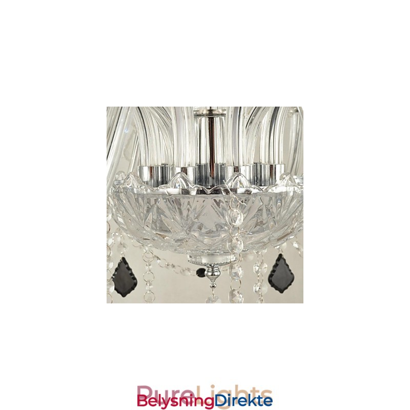 Moderne, Samtidskunstnerisk Krystallglasslysekrone