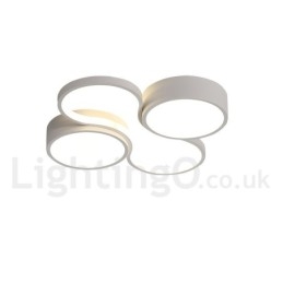 Dimbar Moderne, Moderne Taklampe I Aluminium, Innfelt Lampe For Stue, Soverom, Kan Også Brukes Som Vegglampe