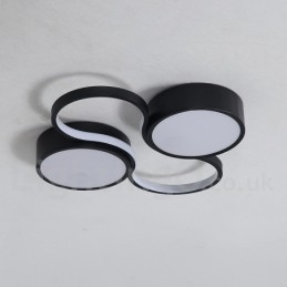 Dimbar Moderne, Moderne Taklampe I Aluminium, Innfelt Lampe For Stue, Soverom, Kan Også Brukes Som Vegglampe